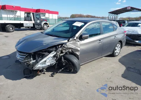 2015 Nissan Sentra Sv from USA, damaged, VIN 3N1AB7AP3FY303715